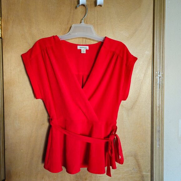 Monteau Blouse XL Red - Picture 4 of 6